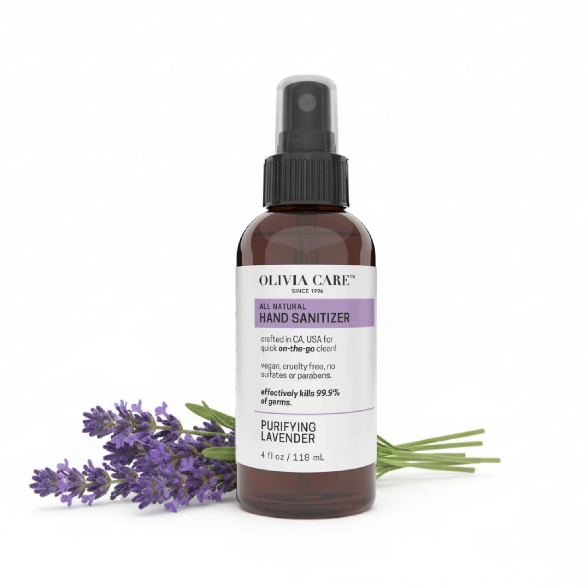 Amazon.com : Olivia Care Hand Sanitizer Spray, Alcohol-Based with